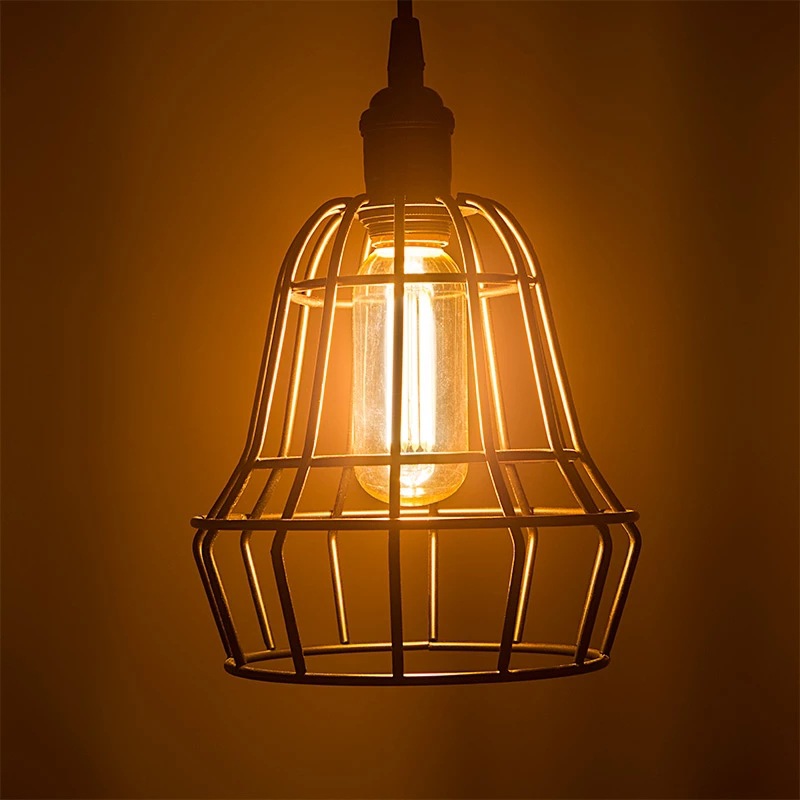 Picture of T45 bulb T tube support dimming bulb e27 screw mouth warm light decorative light source retro led light source 110V cross-border