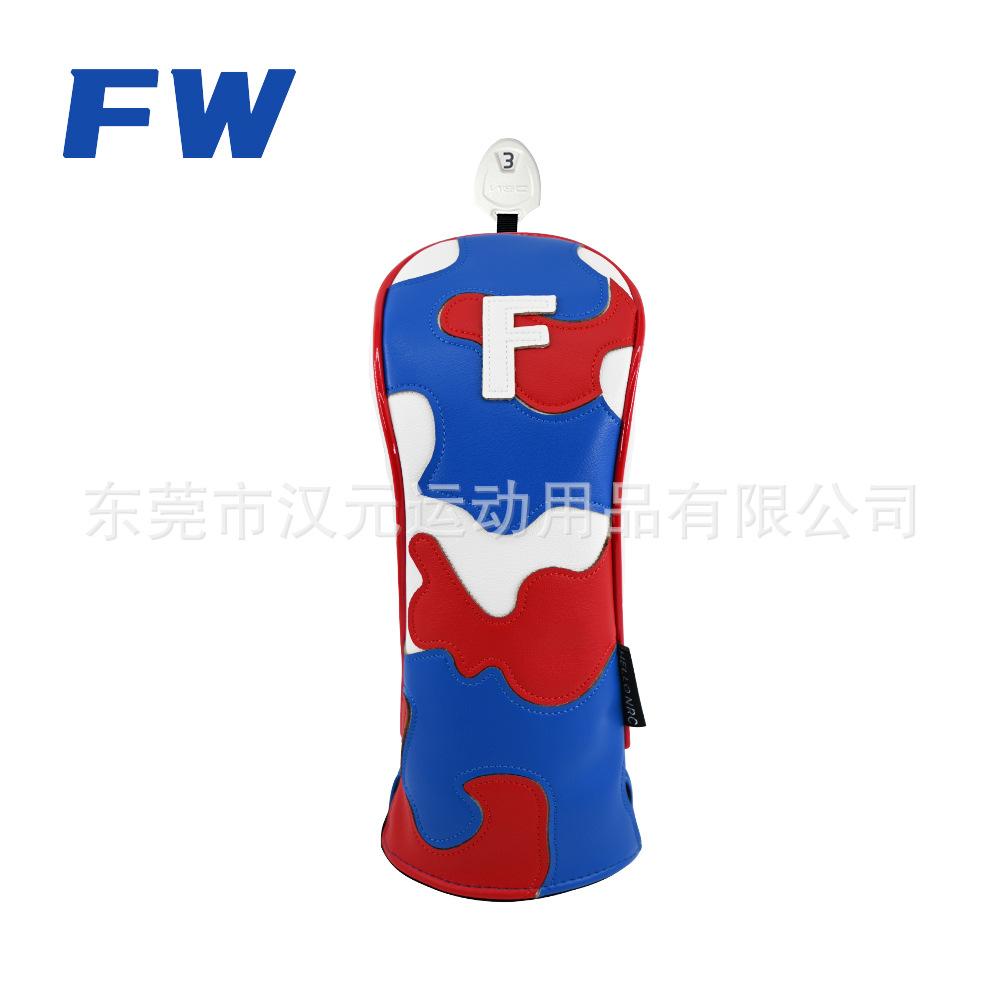 Picture of Factory Hot Cross-border Camouflage Golf Cart Cover Wooden Cart Cover Protective Cover PU Sports Equipment