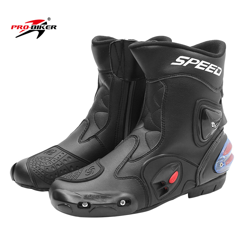 PRO-BIKER Speed Motorcycle Shoes Racing Boots Off-Road Boots Racing Shoes Off-Road Rider Boots A004