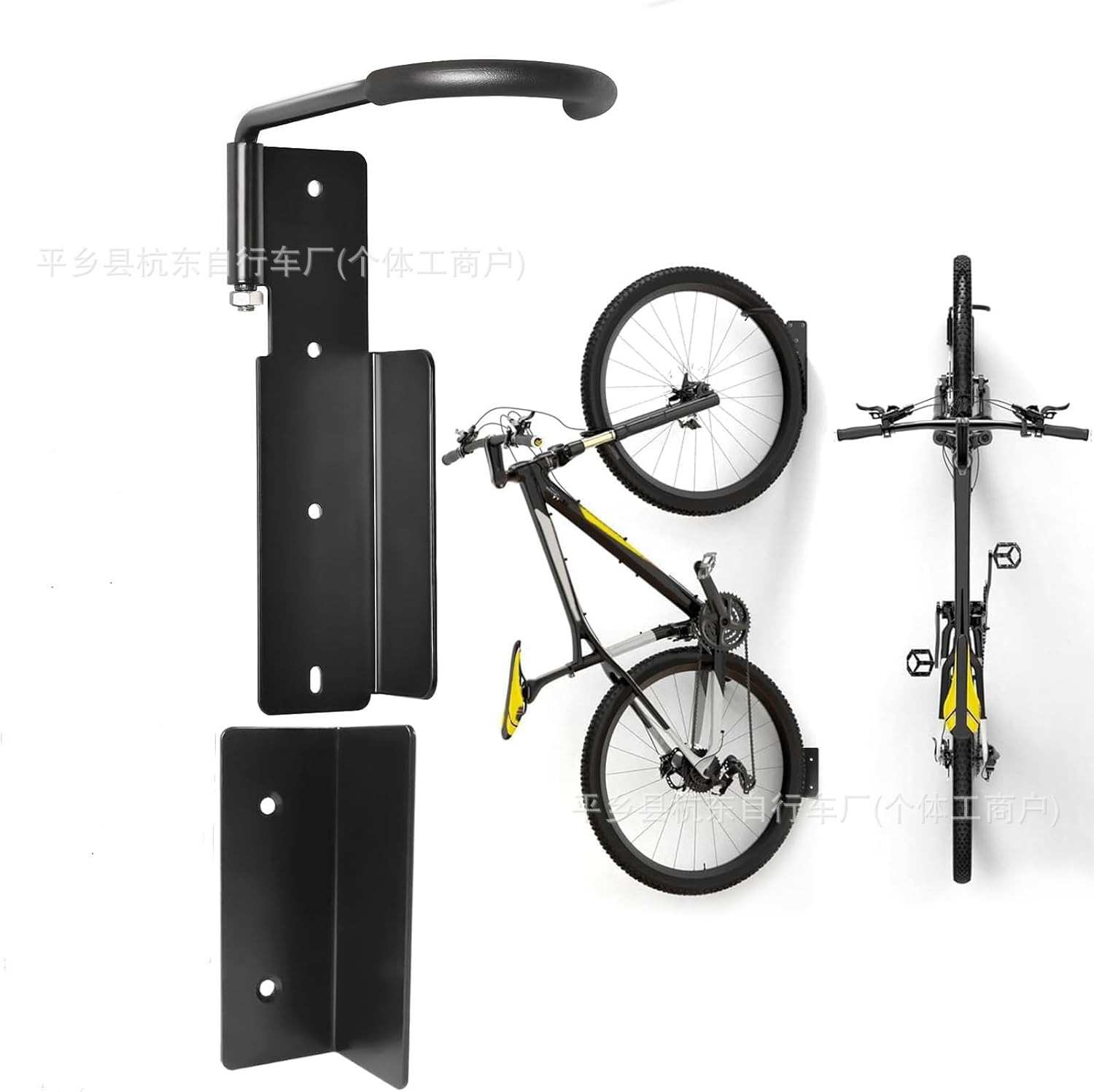 Bicycle Wall Hanging Rack Metal Foldableing Parking Rack Bicycle Shop Bicycle Hook Can Be Rotated
