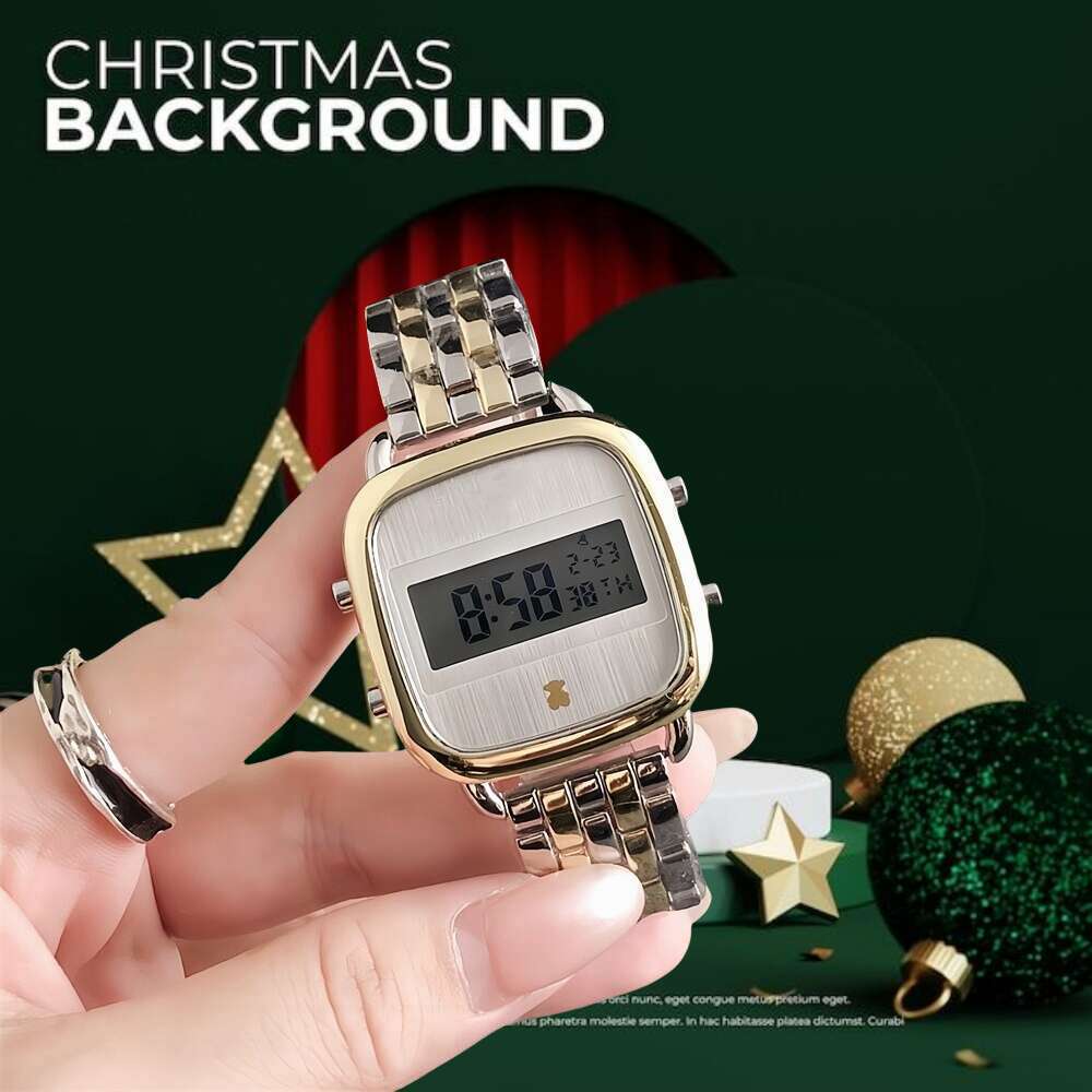 Watch Electronic Watch Girl's Birthday Valentine's Day Gift Watch Women's Casual Casual Atmosphere Easiest for Match Exquisite Watch