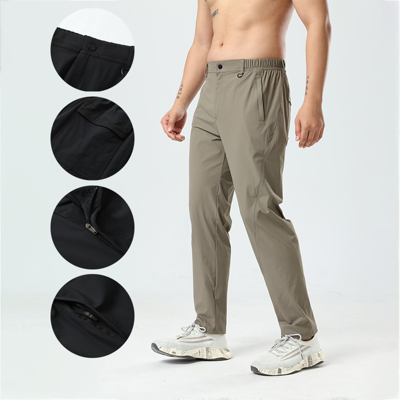 Summer Niaojia Outdoor Thin Quick-Drying Pants Men's Casual Men's Pants Mountaineering Wear-Resistant Elastic Breathable Sports Commuting Trousers