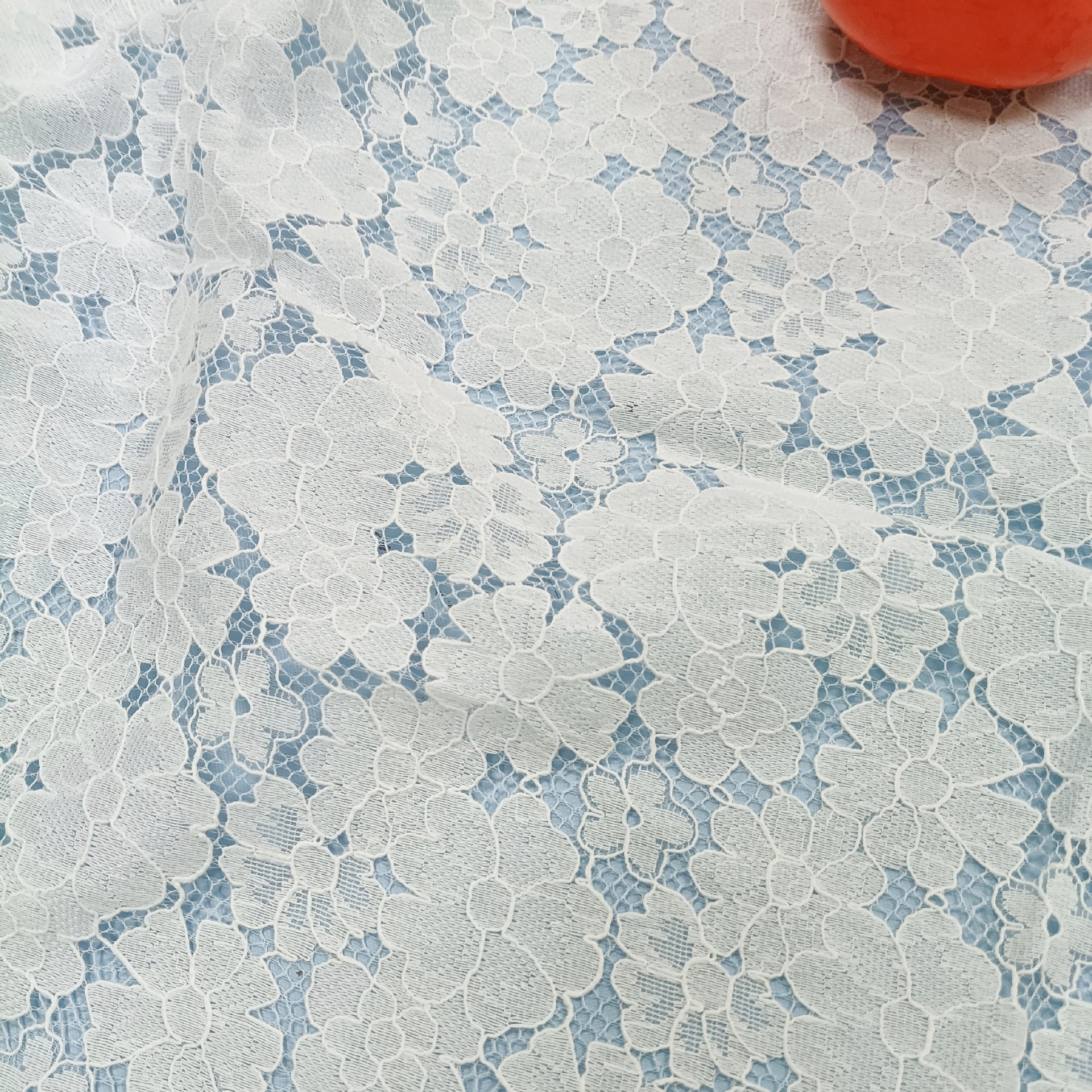 Jin cotton lace fabric Daisy texture plus strands clothing accessories handmade DIY lace fabric 7 color spot