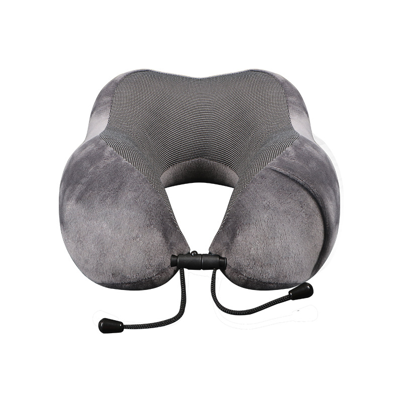 Picture of U-shaped Pillow Memory Cotton Neck Pillow U-shaped Office Nap Sleeping Pillow Amazon Explosions Travel Storage Neck Pillow