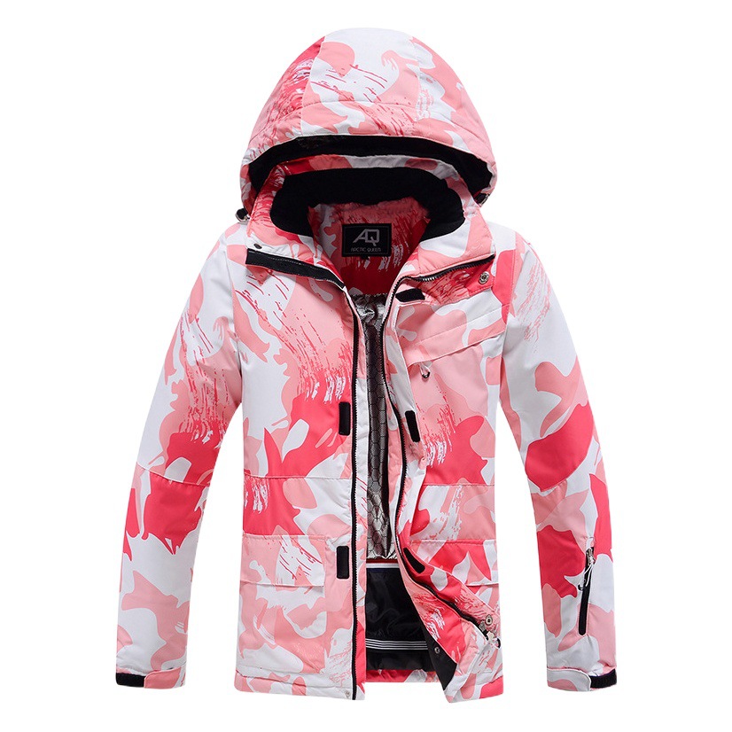 New Style Ski Suit Women's Winter Outdoor Windproof Water-splashing Warm Thickened Snowboard Double-board Ski Suit