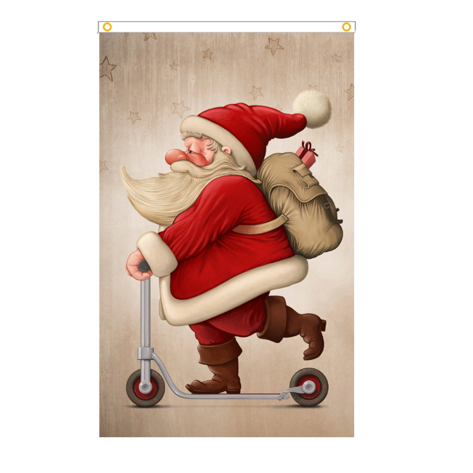 Picture of Amazon foreign trade cross-border flag Christmas indoor and outdoor polyester flag 90*150cm can be set to map