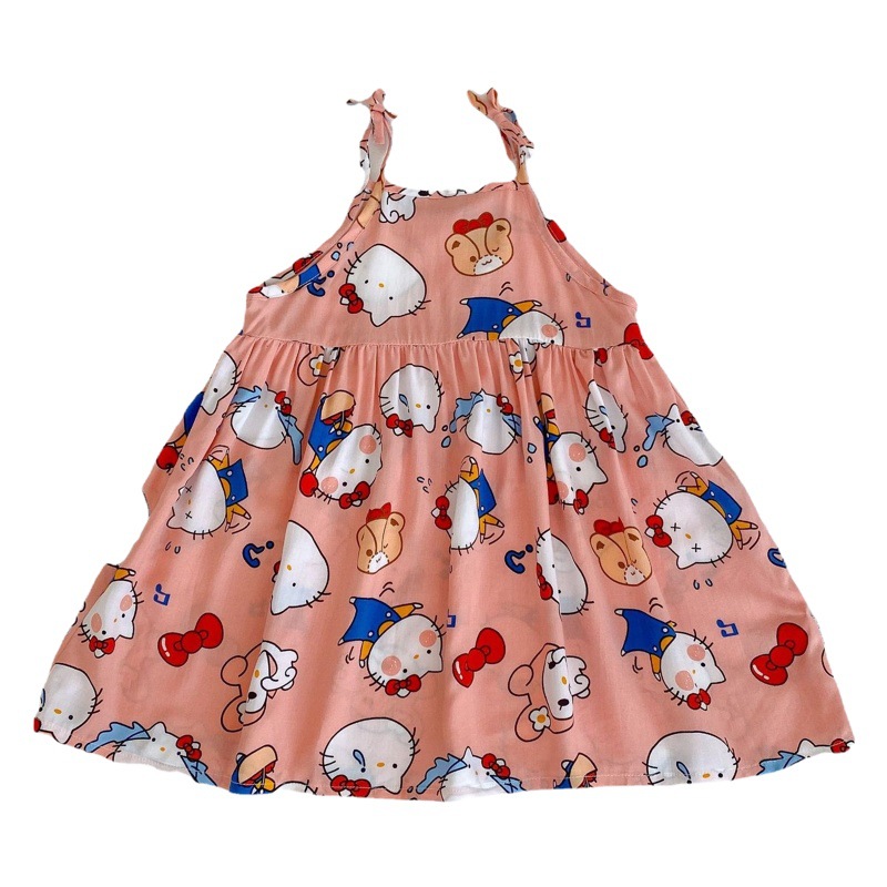 2024 Summer Children's New Baby Girl Cute and Plaid Five-Color Suspender Comfortable, Cool and Breathable Kindergarten Dress