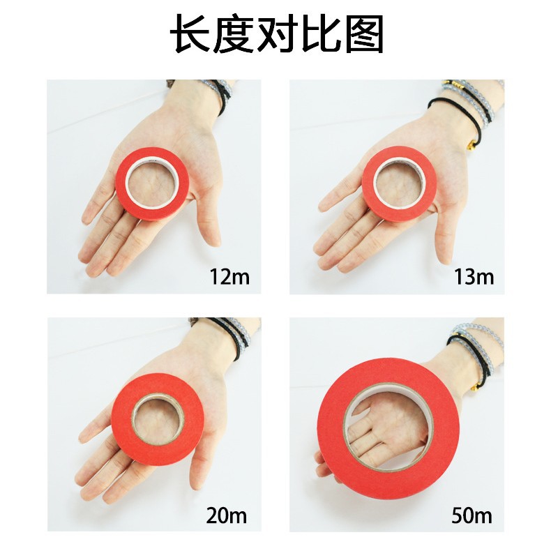 Picture of Masking Adhesive Art Artist Hand Tear Seamless Color Paper Tape DIY Multifunctional Color Masking Paper Strong Adhesive Tape