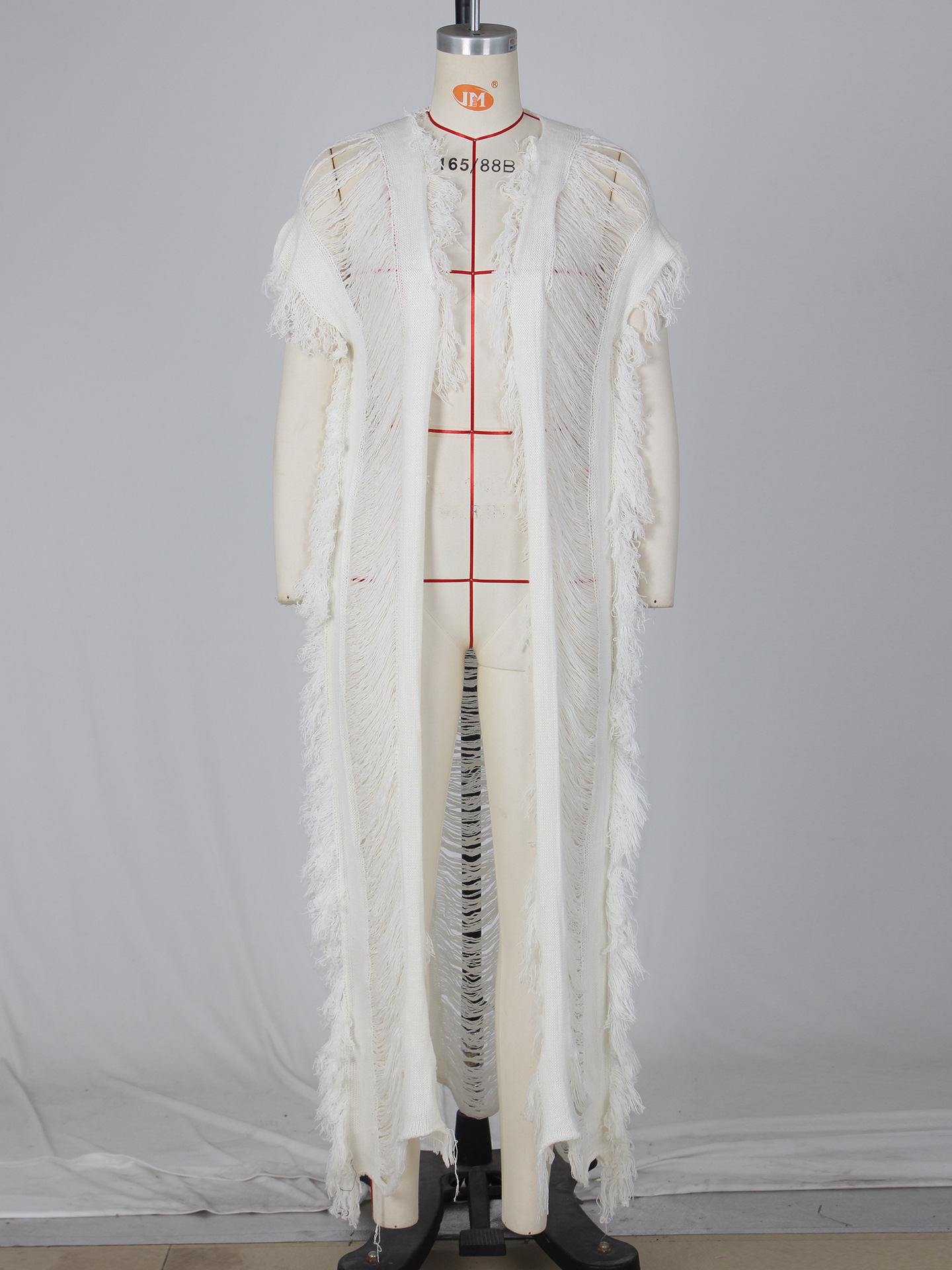 Picture of Cross-border e-commerce Amazon best selling European and American women's fashion hollow cardigan tassel autumn and winter knitted coat