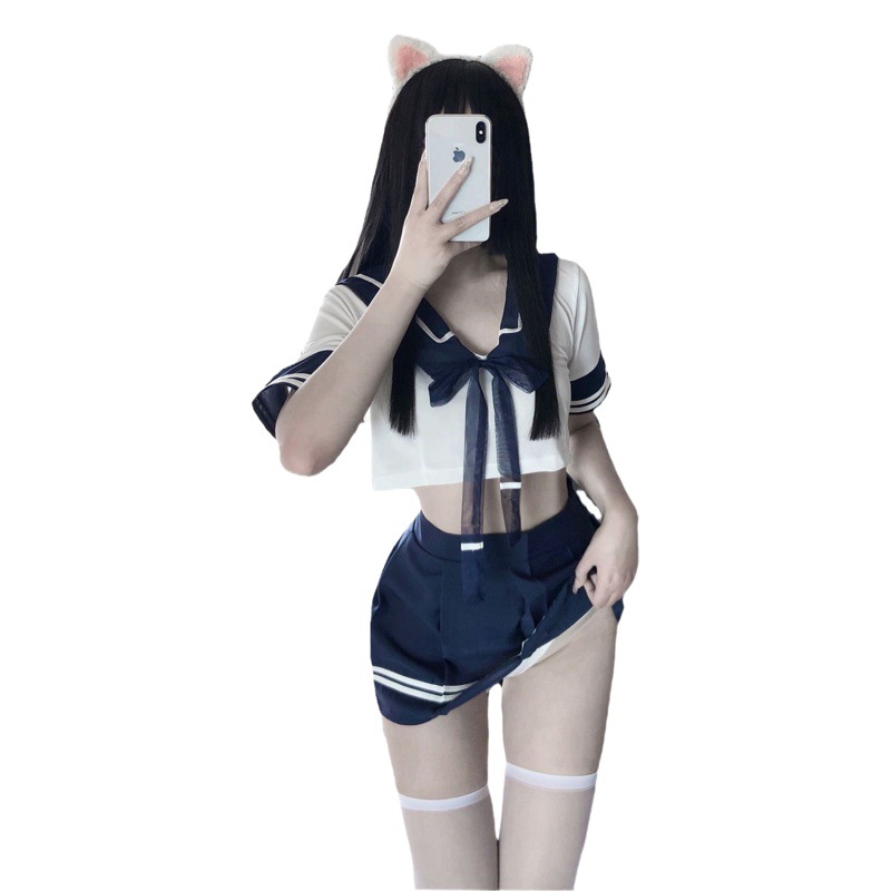 Sexy Floating Veil Student Sexy Lingerie Sexy Suit Pure Student Suit Student Uniform Stage Performance Suit