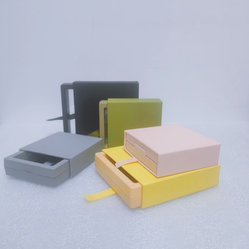 Transparent PE film suspension packaging box matching drawer box jewelry bracelet small commodity gift box in stock