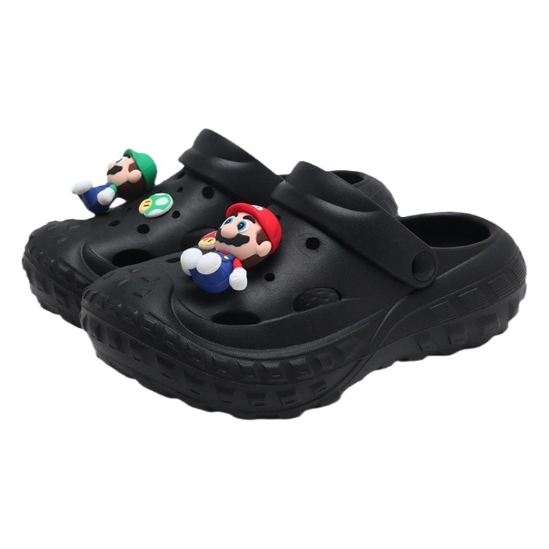New Mario Mario Super Mary hole shoes shoe flower accessories garden shoes shoe buckle DIY shoe accessories cross-border