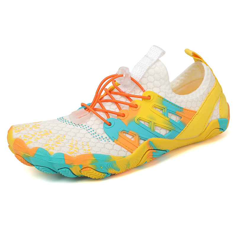Outdoor Breathable Non-Slip River Tracing Shoes Summer Women's Quick-Drying Beach Shoes Indoor Quick-Drying Gym Fitness Shoes for Men