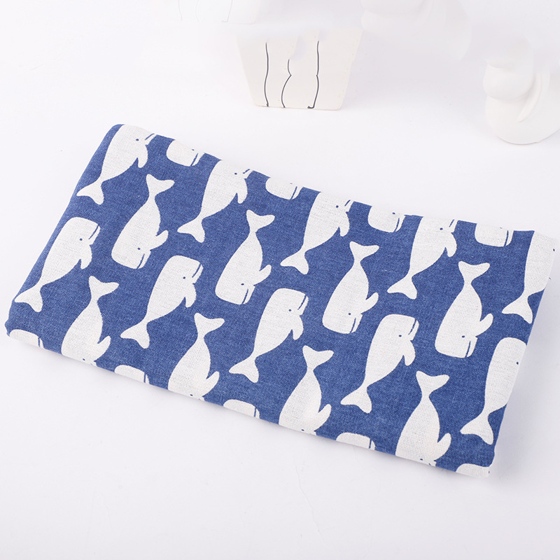 Picture of Factory Supply Linen Fabric Household Tablecloth Decorative Cloth Summer Colorful Linen Modern Simple Polyester Cloth