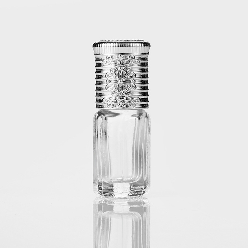 Picture of Glass walking bead bottle transparent anise vacuum bottle beauty makeup daily packaging bottle 3 6 10 12ml spot