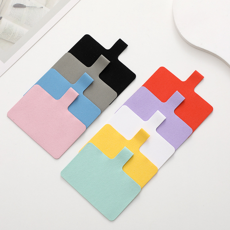 New flannel mobile phone lanyard gasket pendant mobile phone charging port fixed card mobile phone case clip hanging ornaments wholesale