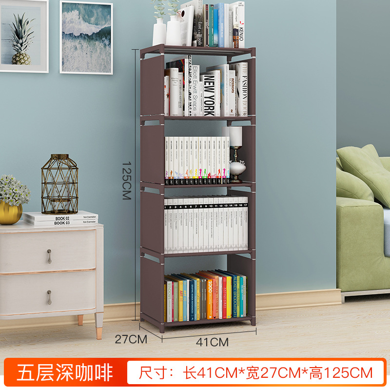 Picture of Bookcase trapezoidal bookshelf multi-layer combination bookcase shelf children student bookshelf classroom locker storage bookshelf