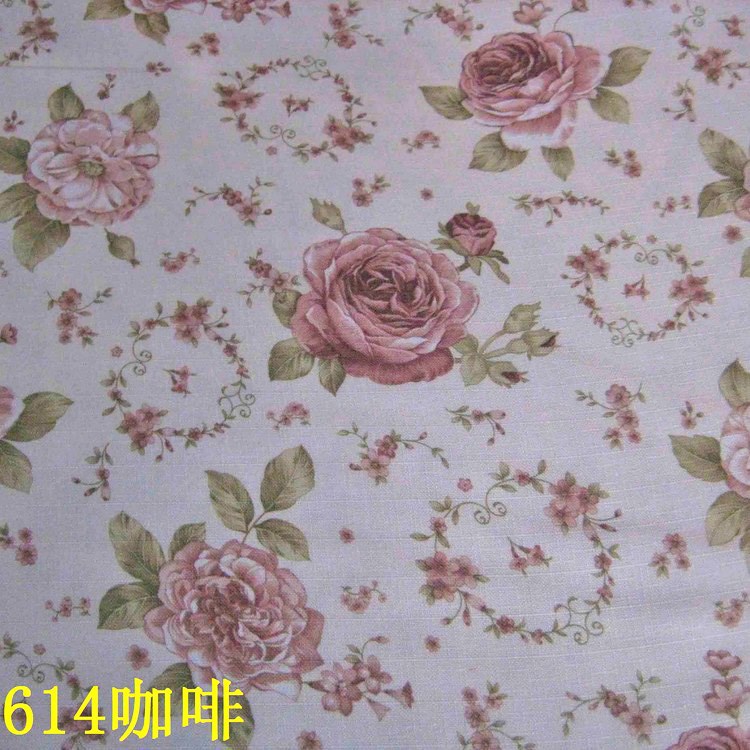 Picture of Manufacturer's Ready Stock 2.8m Wide Polyester Imitation Linen Jacquard Bamboo Plaid Cloth Flower Pattern Rich Cross Plaid Bamboo Cloth