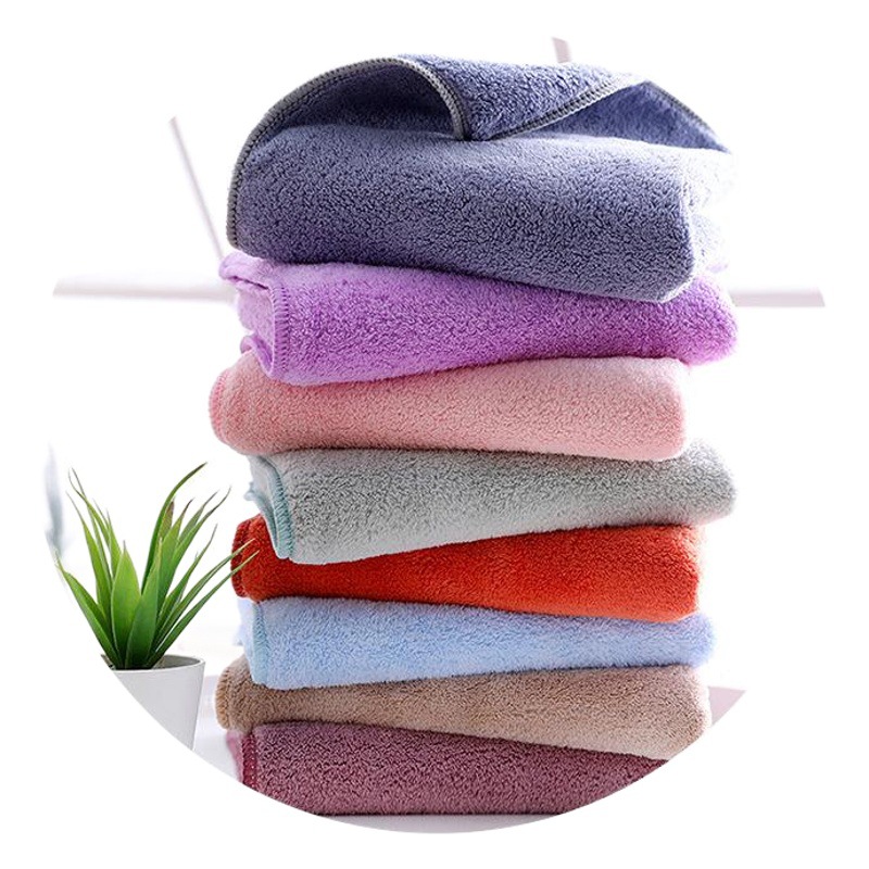 Soft Absorbent Towel Bath Towel Set Wedding Souvenir Creative Gift Coral Velvet Towel Manufacturer Spot Wholesale