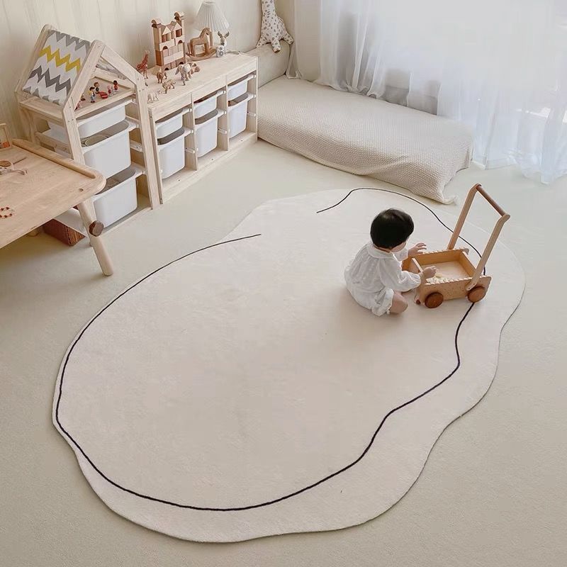 Irregular Alien Living Room Carpet Bedroom Study Ins Style Thickened Floor Mat Light Luxury Cloakroom Bedside Blanket