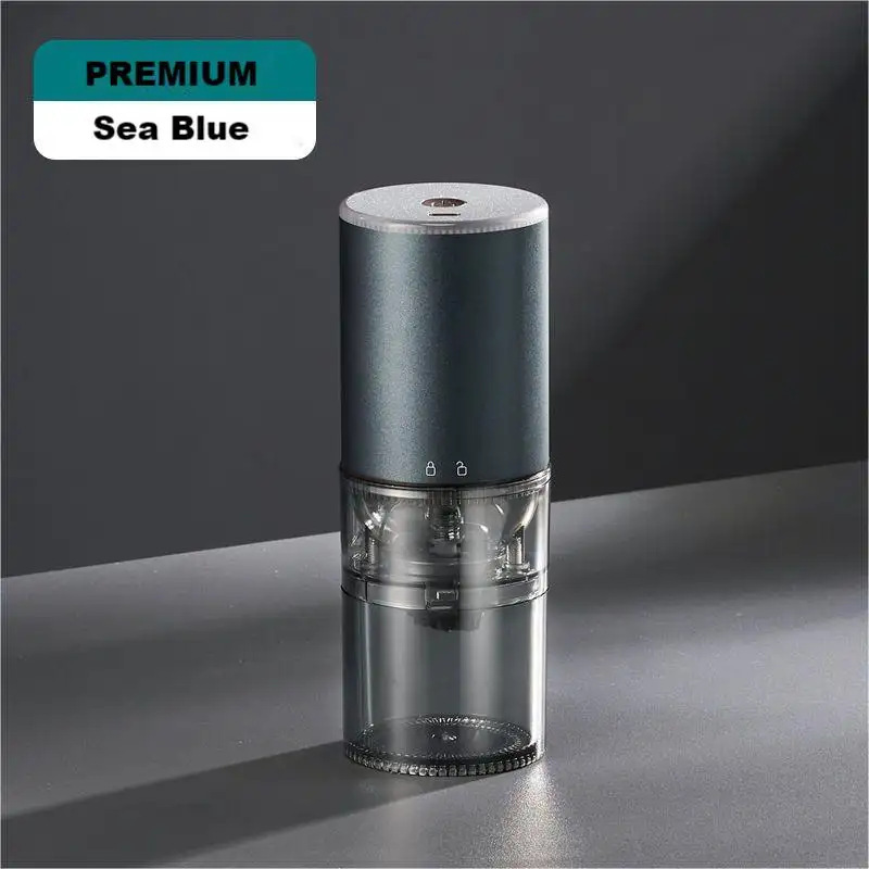 Picture of Cross-Border Portable Electric Coffee Grinder USB Rechargeable Coffee Grinder Coffee Grinder New