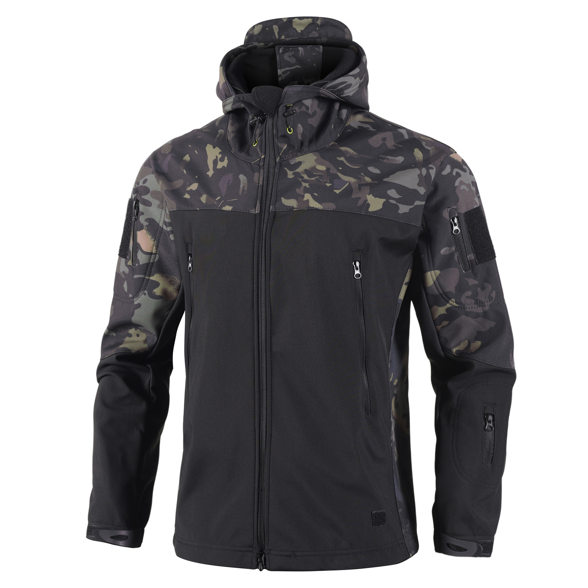 Stitching Soft Shell Tactical Jacket Shark Skin Stormcoat Windproof Waterproof Warm Outdoor Mountaineering Suit Training Suit