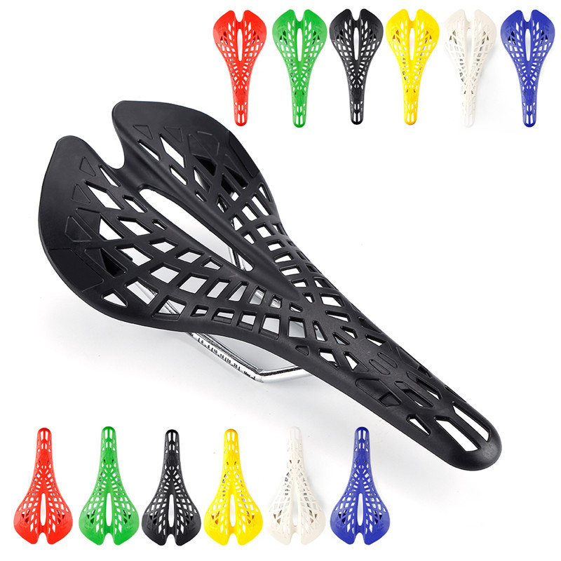 Bicycle Spider Web Cushion Shock Absorbing Mountain Bike Cushion Dead Coaster Saddle Equipment