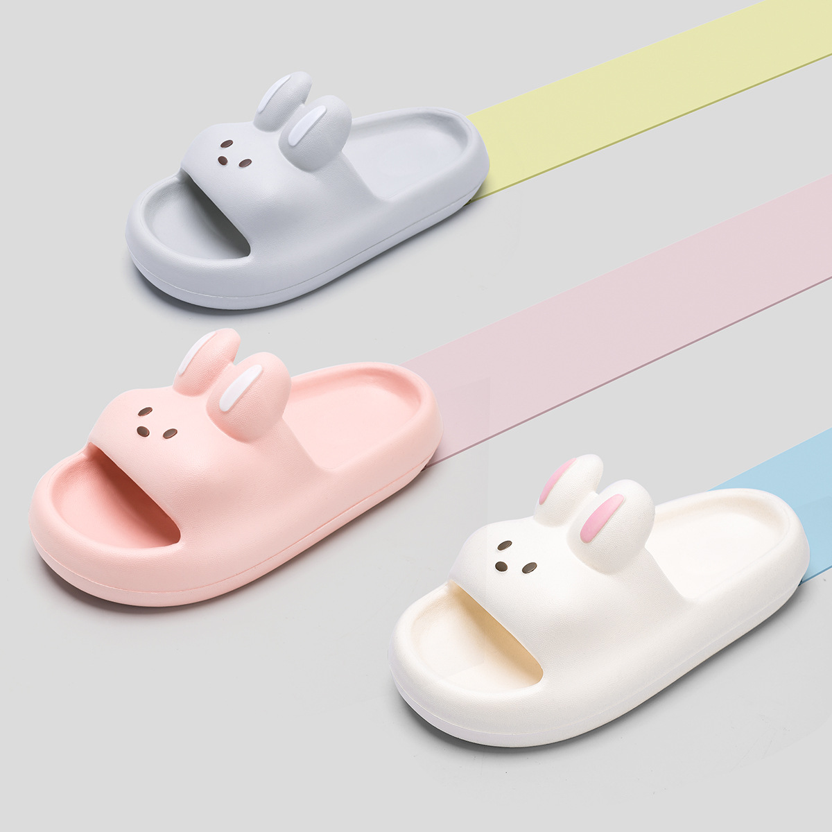 Picture of Children's Slippers 2025 New Summer Girls Princess Cartoon Cute Non-Slip Bathroom Bathing Family Slippers for Women