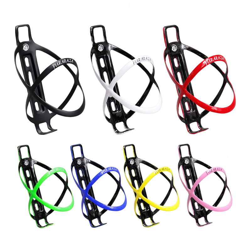 2017PURARAZA Water Kettle Rack Full Carbon Fiber Mountain Road Bike Water Kettle Rack Water Bottle Rack