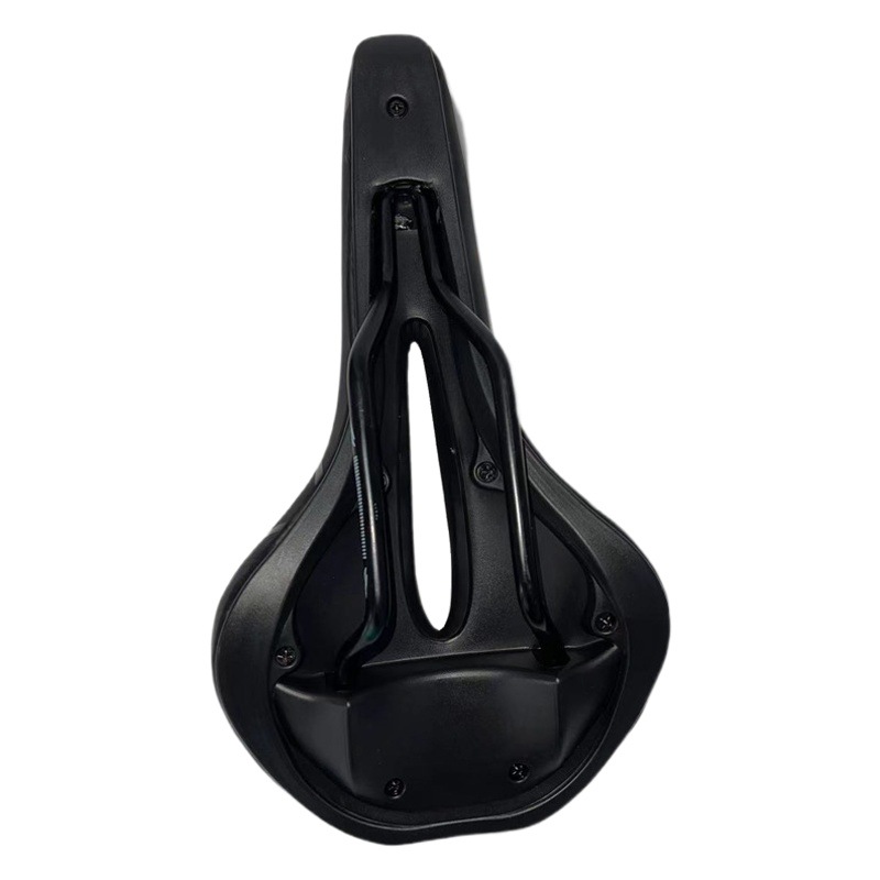 Mountain Bike Saddle Hollow Comfortable Universal Thick Seat Cushion Bicycle Long-Distance Travel Mid-Hole Cushion Seat Bag