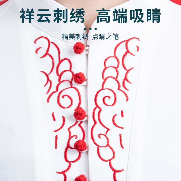 Picture of Chasing the Wind Hero Tai Chi Suit Women's Stretch Linen Chinese Style High-end Tai Chi Practice Martial Arts Suit Spring and Autumn New Arrival Men's Summer
