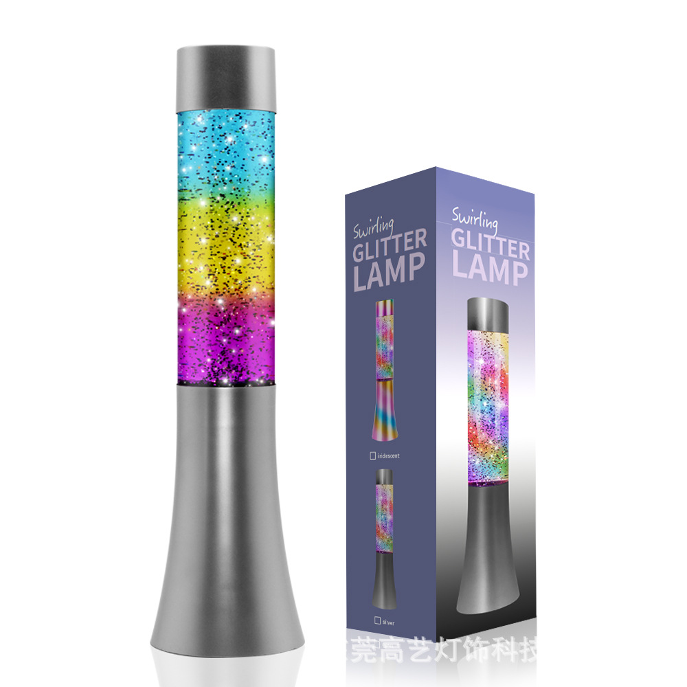 Cross-border Amazon led small waist-shaped children's gift tornado RGB color-changing night hotel lamp decorative small table lamp
