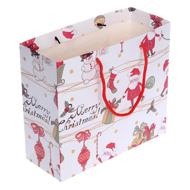 Picture of New Christmas Gift Bag Cartoon Gift Bag Christmas Candy Bag Gift Bag Gift Bag Paper Bag Cute Gift Bag