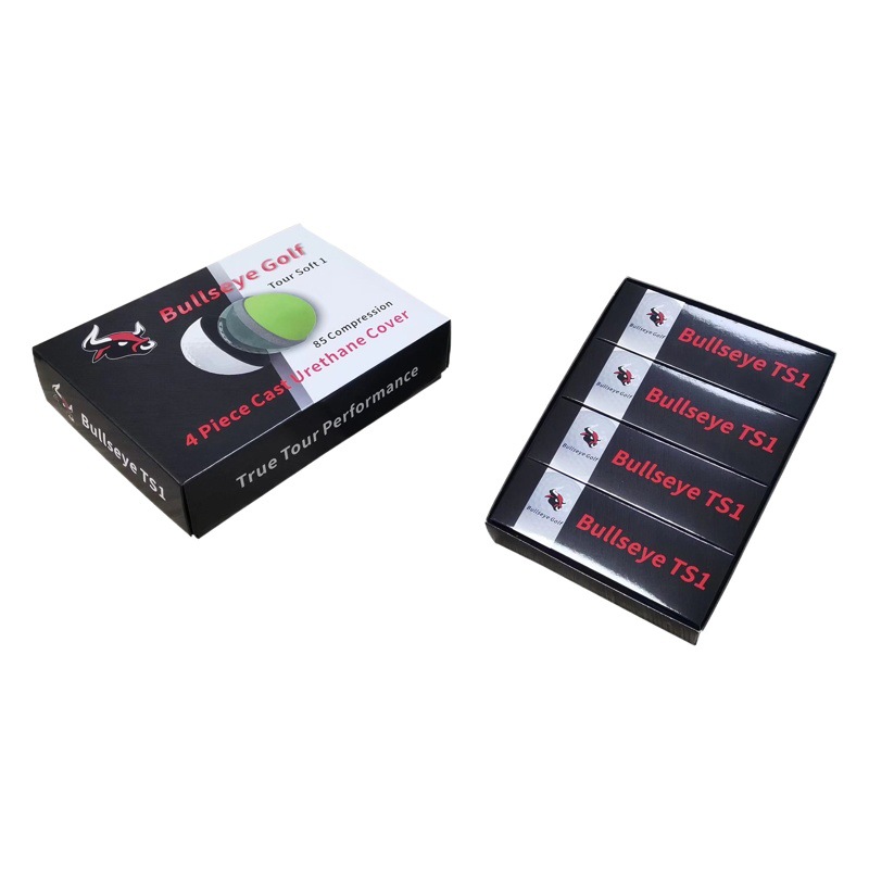 Golf Packaging Box, Colorful Gray Board Handmade Box, High-End Inner Box, Rectangular Hardcover Box, Gift Pull-Out Box