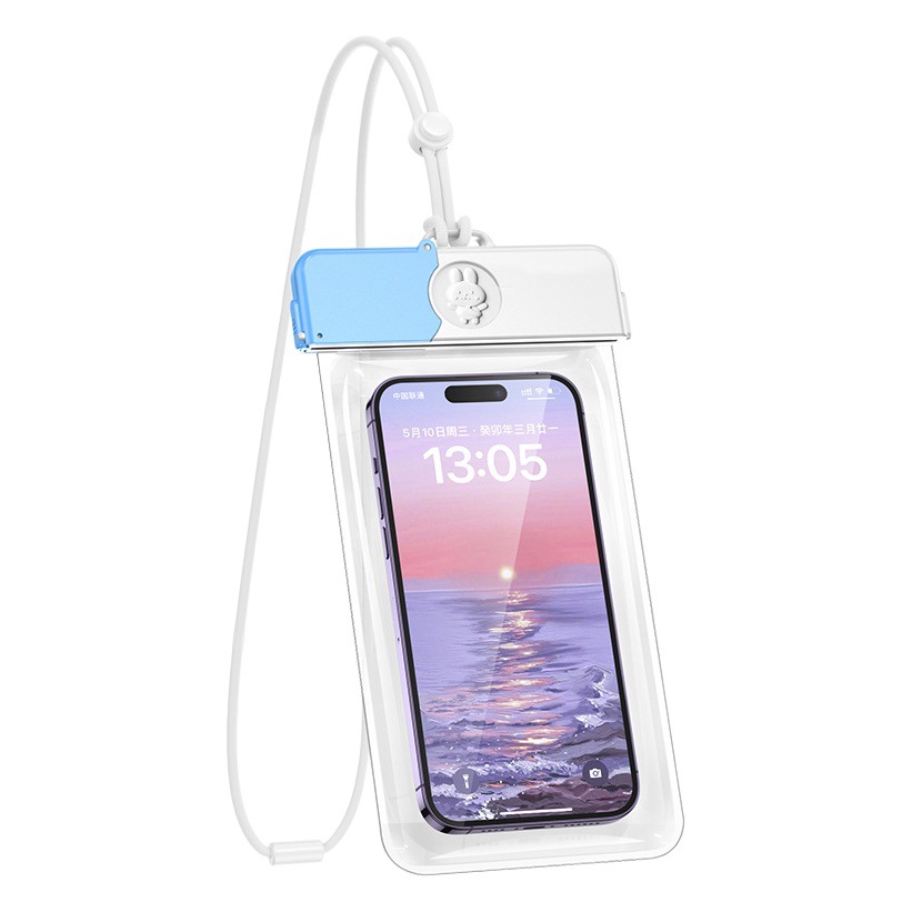 Mobile Phone Waterproof Bag Touchscreen Swimming Diving Case Transparent Mobile Phone Bag Waterproof Bag Universal Takeaway Rider Mobile Phone Case