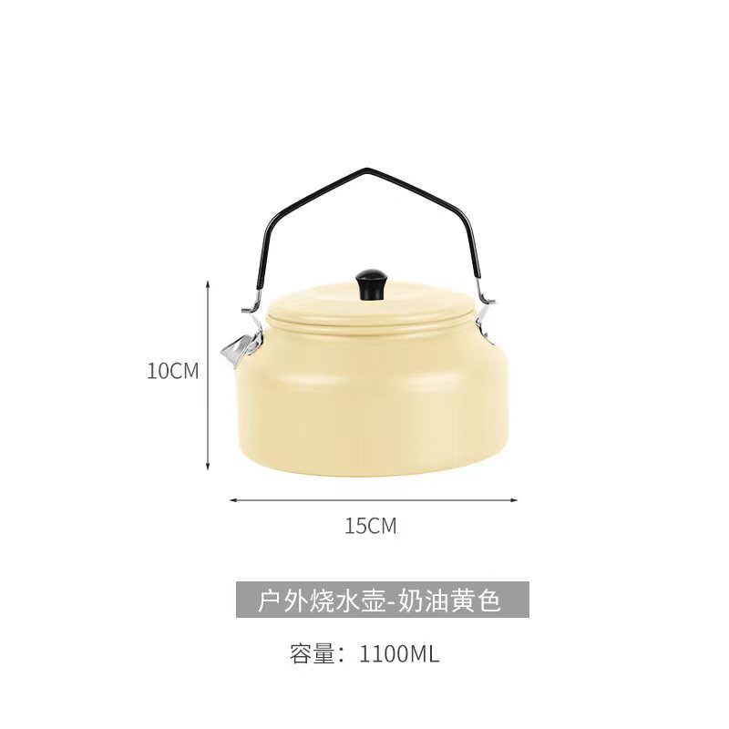 Picture of Cross-border Outdoor Kettle for Camping and Camping Travel Field Kettle Portable Tea Light Outdoor Kettle