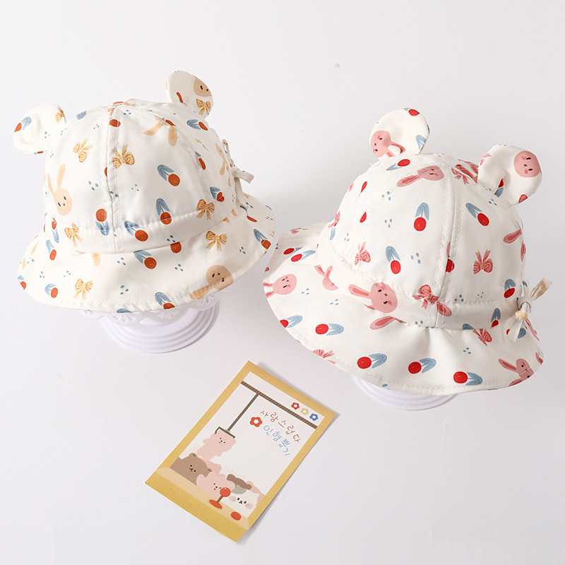 Baby Hat Summer Thin Breathable Fisherman Hat Baby Sunshade Basin Hat for Boys and Girls Children Sunscreen Sun Hat for Kids