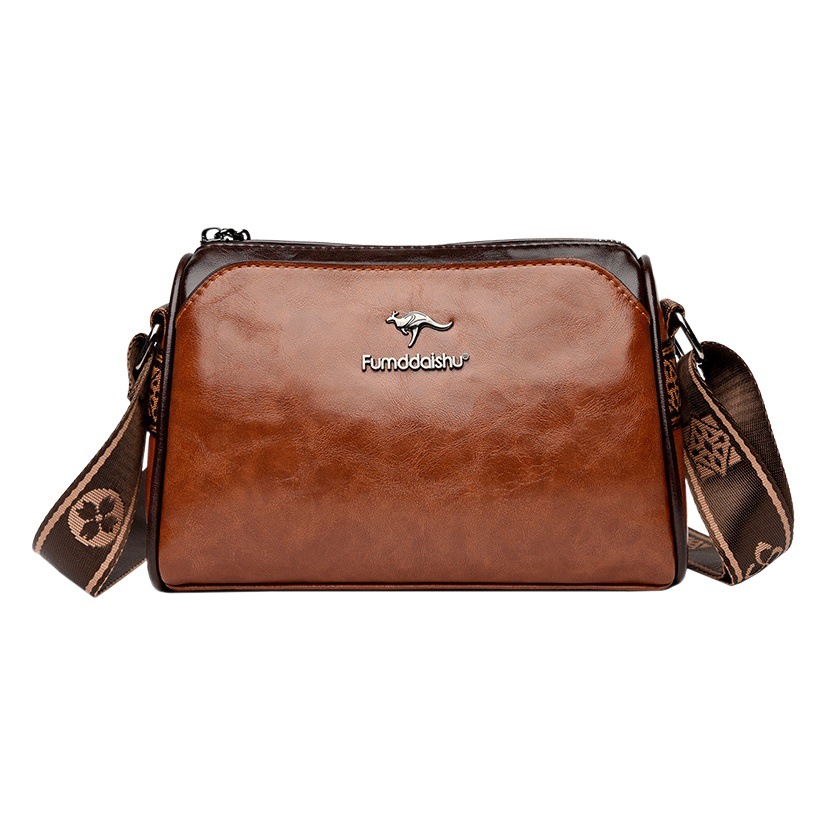 High-end feeling bag women's 2024 summer new texture bright face fashion all-match shoulder slung small square bag cross-border batch