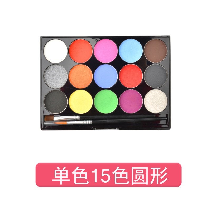 Picture of Children's Human Face Painting suit Festival Comic-Con Makeup 3D Painting Pigments Water-soluble Washable Pigments