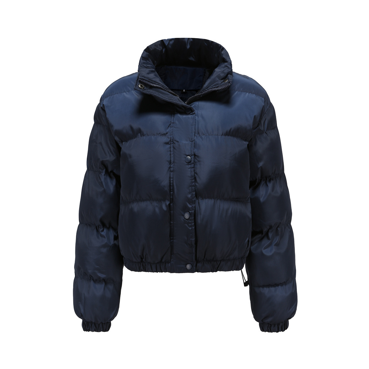Picture of Cotton-padded clothes Russian cotton-padded jacket Women's Elegant Short Street Photography Autumn and Winter High Collar