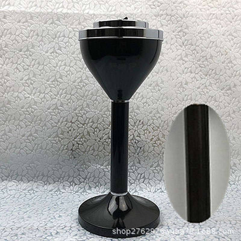 Picture of Floor-standing toilet ashtray vertical with lid creative personality fashion elevator ktv toilet living room ashtray