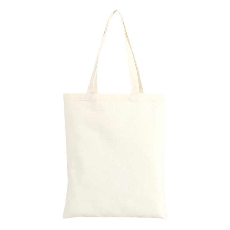 Canvas Bag Custom LOGO Blank in stock Shoulder Shopping Cotton Bag Custom Advertising Gift Portable Canvas Bag