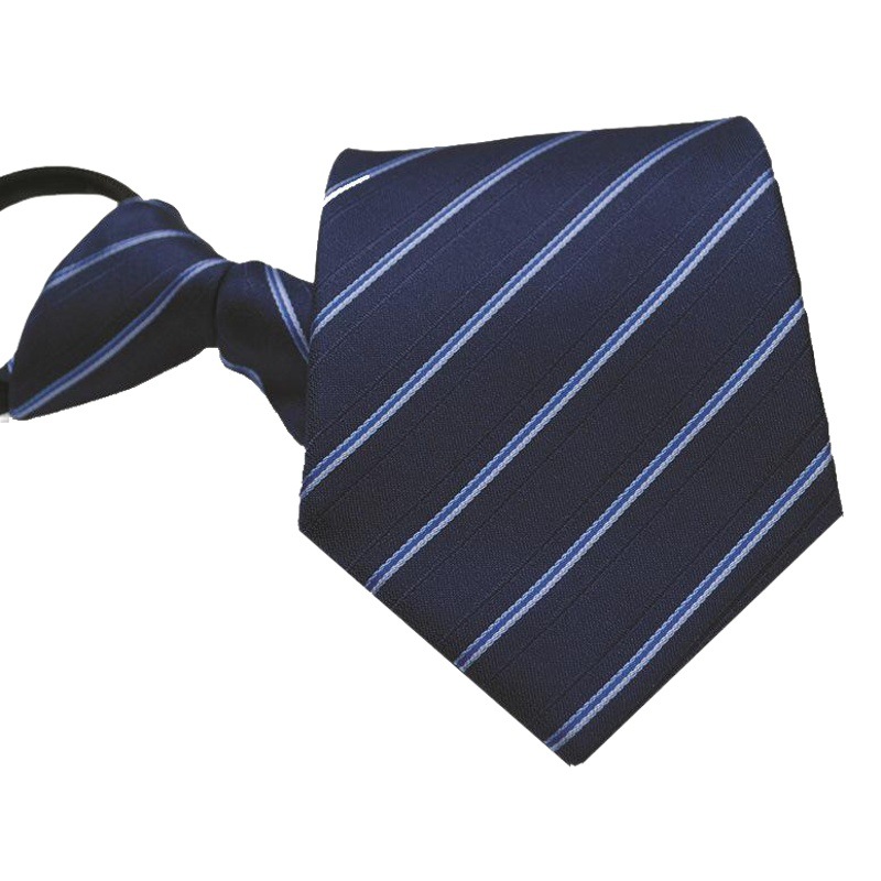 Picture of Men's Easy-To-Pull Casual Zipper Tie New Korean Style Professional Formal Wear Convenient Lazy Tie Ready for Sale