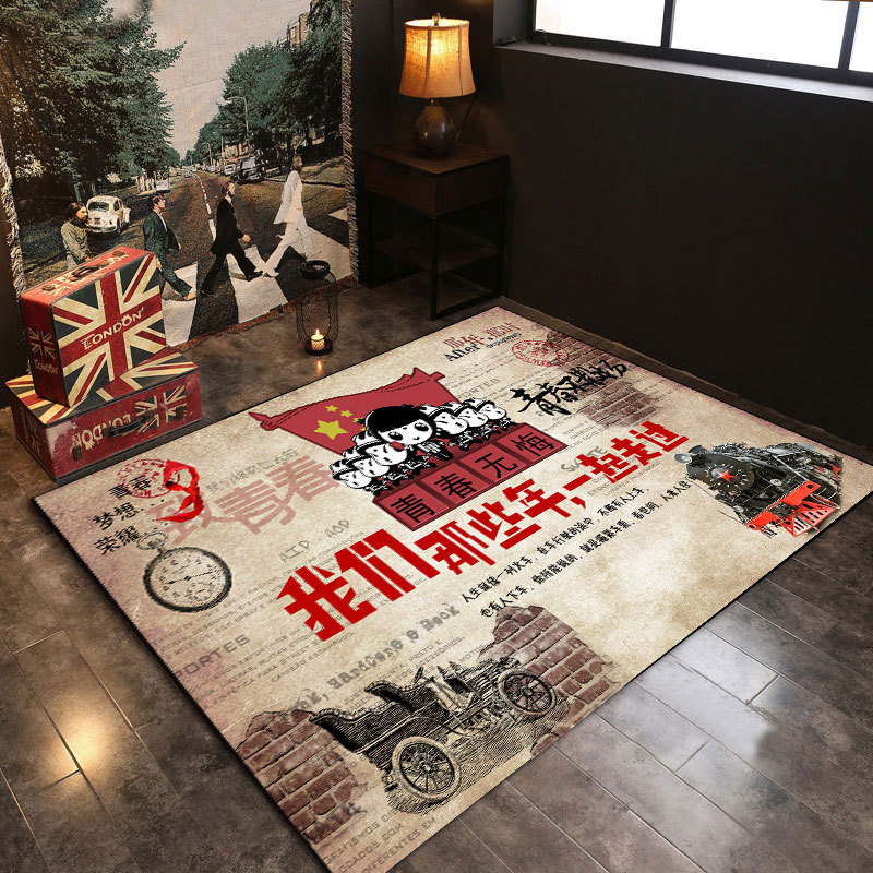 Picture of Factory wholesale in stock drum carpet mat jazz drum non-slip mat sound insulation dust removal carpet drum blanket a generation of hair