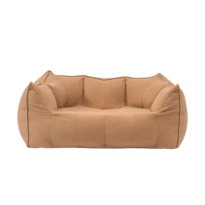 Picture of Teddy Fur Bean Bag Cover Bean Bag Sofa Cover Sofa Jacket Removable and Washable Liner Cover Bean Bag Cover Storage