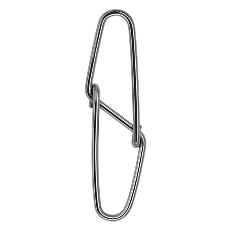 Sea Fishing Gear Small Accessories Fishing Supplies Stainless Steel Strong Connector Hook Connecting Ring Diamond Double Buckle Pin