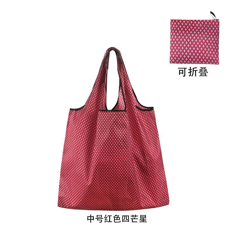 Picture of Thickened Shopping Bag Dou Environmental Protection Supermarket Shopping Bag Foldable Portable Large Capacity Portable Cloth Bag Outgoing Fashion