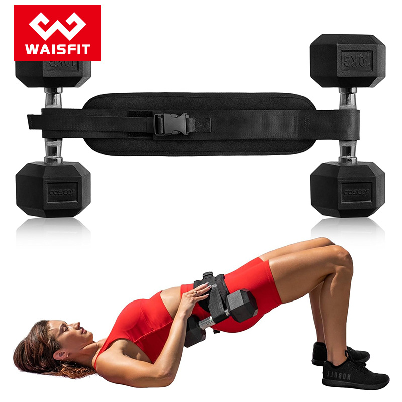 Hip Thrust Hip Bridge Trainer Hip Thrust Belt Hip Thrust Pad Hip Bridge Weight-Bearing Belt Hip Bridge Belt Training Hip Fitness Booster Belt