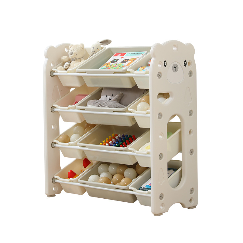 Picture of Bear Cross-border Special for Split Children's Toy Storage Area Plastic Multi-compartment Classified Locker Small Apartment