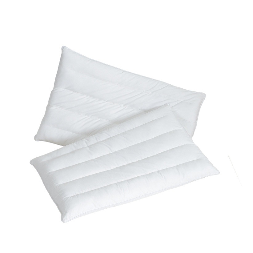 Rectangular Flat Neck Protection Low Pillow Low Pillow Core Parent-Child Cervical Spine Protection Shaped Pure Cotton Low Pillow in stock
